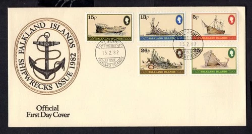 Falkland Islands - 1982 Shipwrecks First Day Cover