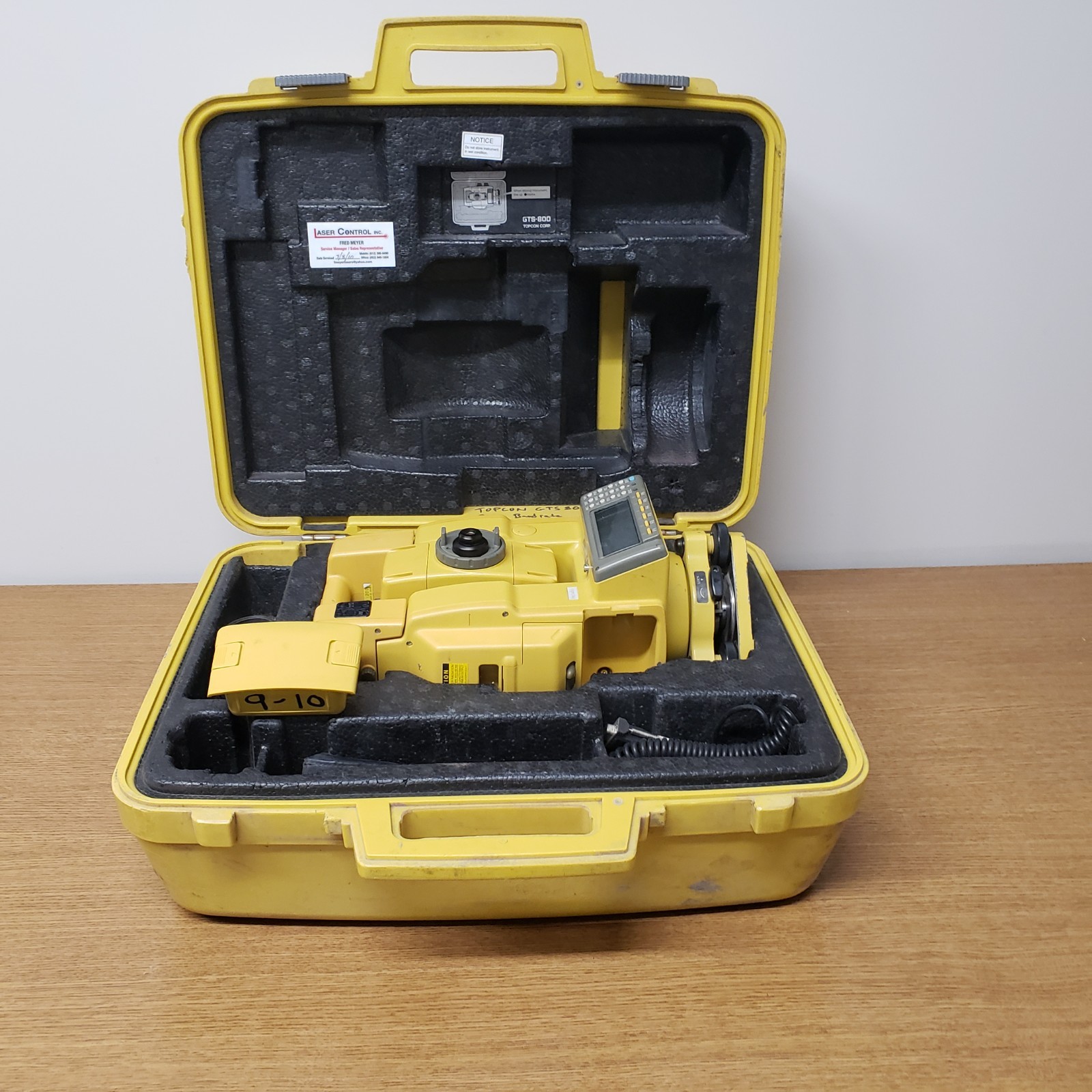 TOPCON GPT-8003A ROBOTIC TOTAL STATION