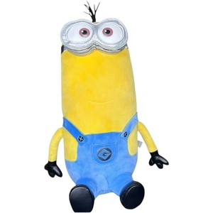 Despicable Me Minion Bob Plush Universal Studios Large Yellow Blue Overalls Soft