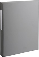 Exacompta Ringbuch Pp 2-Ring Mechanik Din A4 Grau