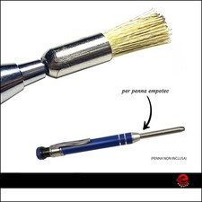 RICAMBI PUNTA SPAZZOLA PULIZIA MONETE PER PENNA EMPOTEC ACCIAIO
