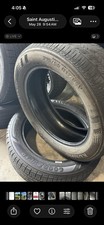 Pair 2 Goodyear Assurance 21555r17 Tires - Removed From Mazda Cx-5 Awd - 80