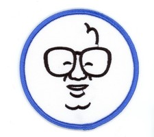 Chicago Cubs Patch – Harry Caray Jersey Tribute Embroidered Iron-On Sew-On Badge