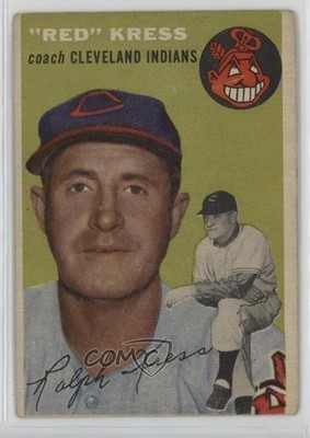 1954 Topps Red Kress #160 0z0n