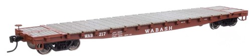 Walthers Mainline HO 6631 Wabash Railway WAB 53' GSC vagón plano tren de carga vagón | Zustand: New