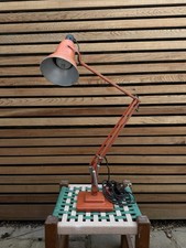 Herbert Terry & Sons Vintage 1227 Anglepoise In Orange