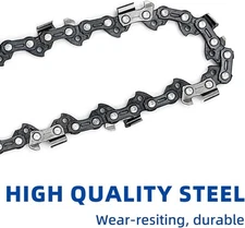 14 Inch Chainsaw Guide Bar and Chain 52 Drive Links, 3/8" LP Pitch, 050" Gauge,