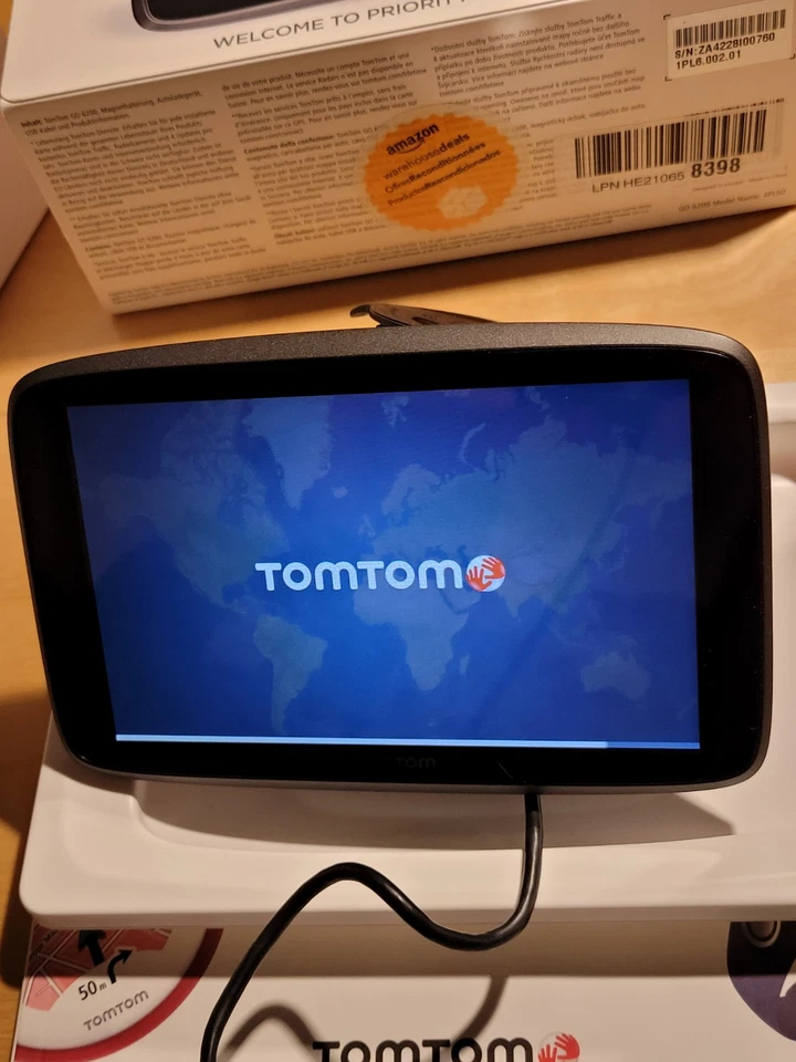 TomTom Go 6200 Navigationsgerät mit Wi-Fi - Schwarz - Bild 4 von 4