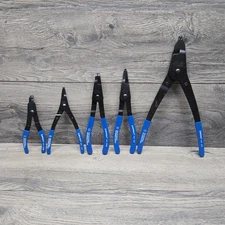 Imperial USA Made Retaining Snap Ring Pliers Lot Of 5 Straight & Angled Tips