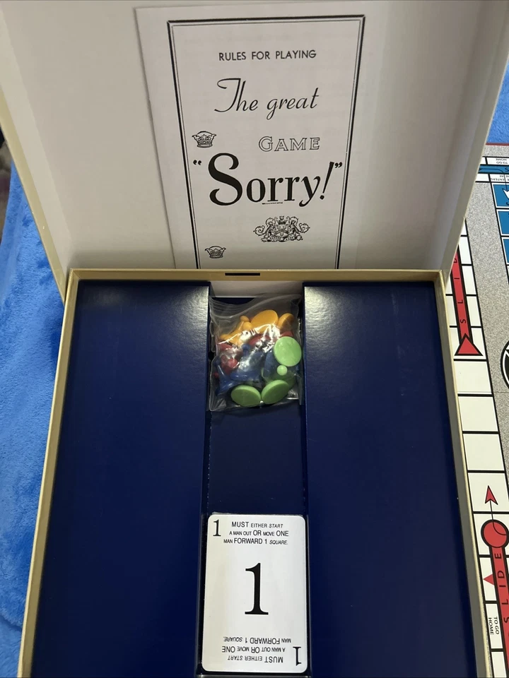 The Great Game. Classic Sorry. Hasbro Gaming. Parker Brothers. 1-4 Players - Image 4 of 4