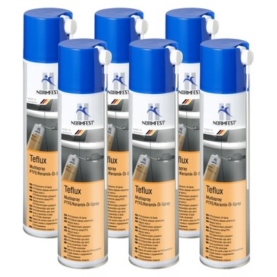 Normfest Teflux - Hochleistungs-Schmieröl mit PTFE und Keramik 6x 400ml