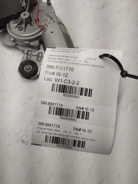 BMW X3 2010 limpiaparabrisas trasero motor lavadora trasera - 390201824  Foto 4 de 4