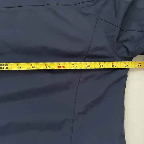 NORTH SAILS Mens Hooded Windbreaker Jacket SMALL navy Water Resistant Full Zip - Picture 14 of 14