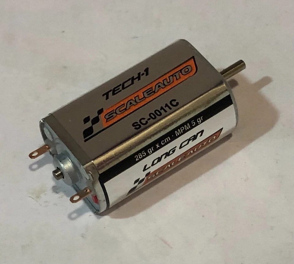 SCALEAUTO SC-0011C MOTOR SC-11 TECH L-CAN 20000rpm 12V 0.18Amp 285gr xcm MPM 5gr - Imagen 2 de 3