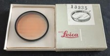 VINTAGE LEICA LEITZ 13335 LENS FILTER 54mm SUMMICRON 1:2/90 UNUSED IN BOX NEW