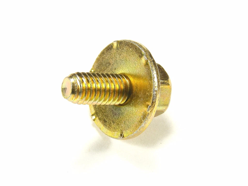 Pernos de cuerpo Isuzu - M6-1,0 x 16 mm de largo - 10 mm hexagonal - arandela de 19 mm - 20 pernos - #170 Foto 3 de 4