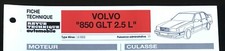 Revue technique Volvo 850