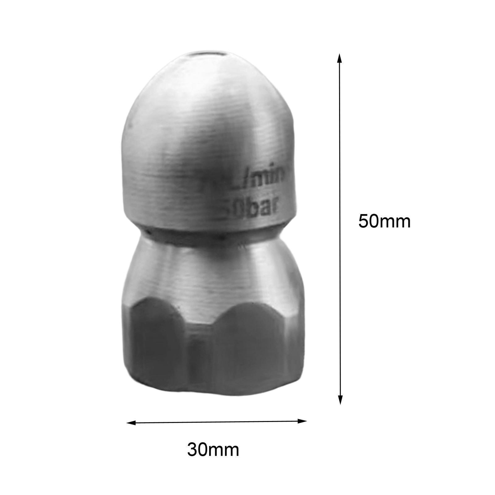 1/2/3 HeavyDuty Pressure Washer Sewer Jetter Nozzle for Clogged