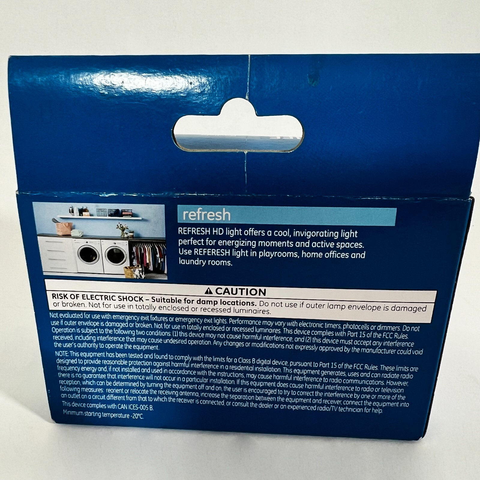 GE Refresh 2pack 40w Watt Equivalent Dimmable Daylight G16.5 LED Light