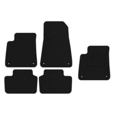 Velours Fußmatten für Polestar 2 Elektro ab Bj. 2020 Automatten SCHWARZ STD 4+1