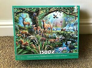 3401-33 Ceaco Woodland Creatures Puzzle 1500 Piece 