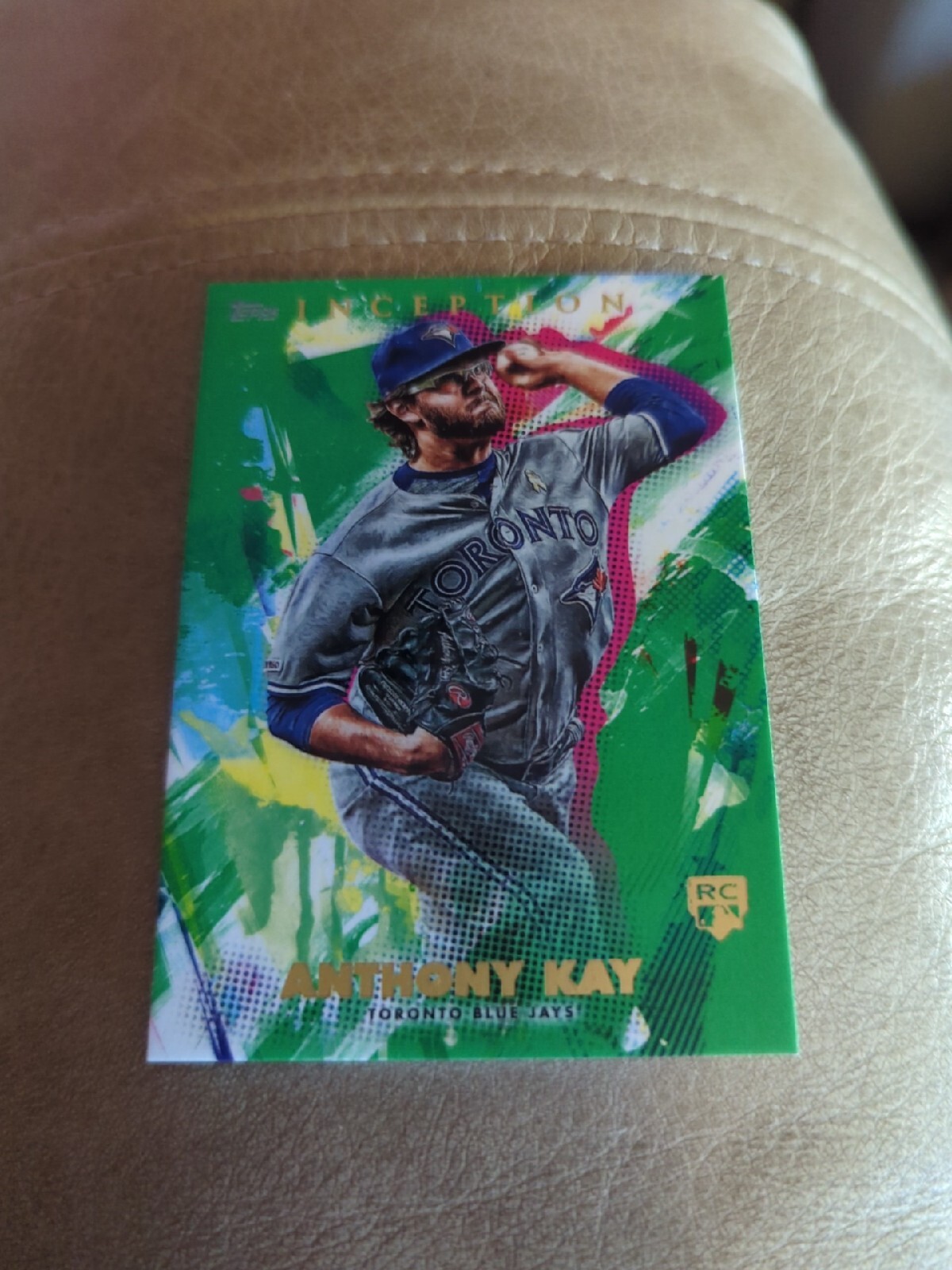 2020 Topps Inception Baseball Green Parallel Rookie RC #53 Anthony Kay