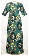 Ao Dai Viet Nam Lua Mem Ru Silk TL-134 Dai Ao 143cm Size XL