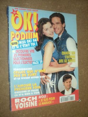 OK PODIUM 032 (2/4/94) ROCH VOISINE VANESSA PARADIS ALBERT DELEGUE S SEAGAL