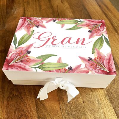 Lily Border Gran Special Memories Memorial Erinnerung Andenkenbox