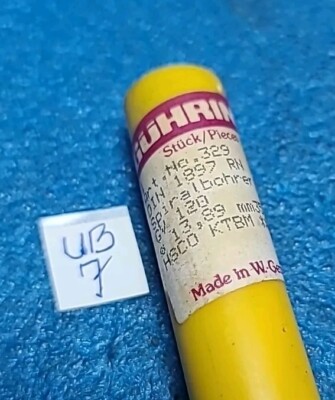 GUHRING    NO . 329  DIN 1897 RN   SPIRALBOHRER  GV120   # 13,89MM   35/64 HSCO