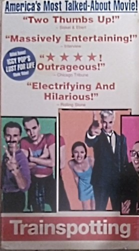 Trainspotting VHS Tape 1996 Comedy