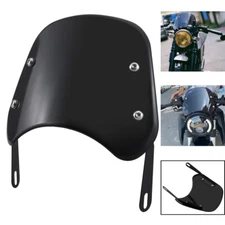 Motorcycle Windscreen Universal Windshield for cafe racer Headlight Lamp Visor