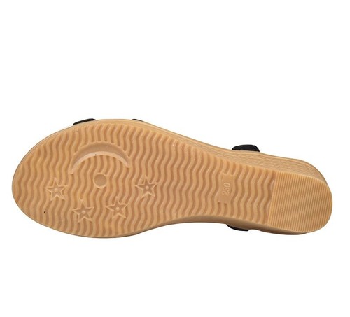 Sandalen, weiche, bequeme Keilschuhe, römische Schuhe, flache Perlenperlen-Perlenschuhe, Hausschuhe - Bild 24 von 26