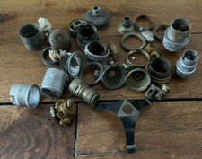 DOUILLES BAGUES GRIFFES ACCESSOIRES MONTAGE LAMPE LUMINAIRE VINTAGE