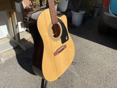 Acoustic Guitar Epiphone AJ-100CE/N Natural Made in Indonesia
