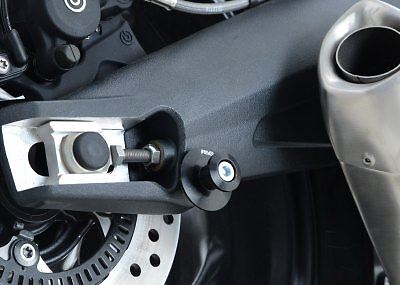 R&G Paddock Stand Bobbin Elevation Black (M10) Kawasaki ZX7-R P5