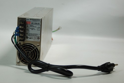 Mean Well SP-750-24 750W Power Supply 100-240VAC 24 VDC 31.3A Tested Working - Picture 2 of 5