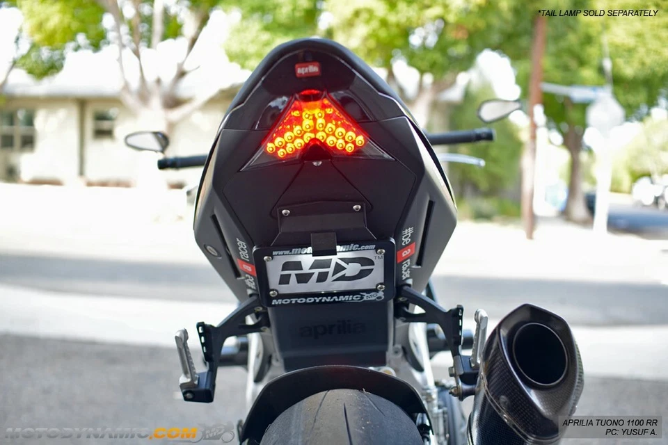 Fender Eliminator Low Profile Tucked Fits 2009-2020 Aprilia RSV4 11-20 Tuono - Image 3 of 4