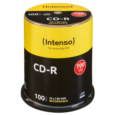 Intenso 1001126 CD-R Intenso 700MB 100pcs Cake Box 52x retail