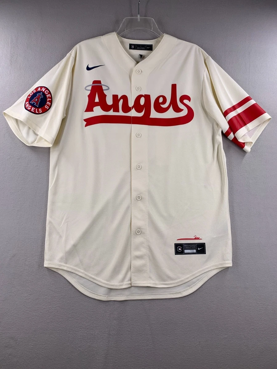 Women's Nike Shohei Ohtani Cream Los Angeles Angels 2022 City Connect  Replica Player Jersey