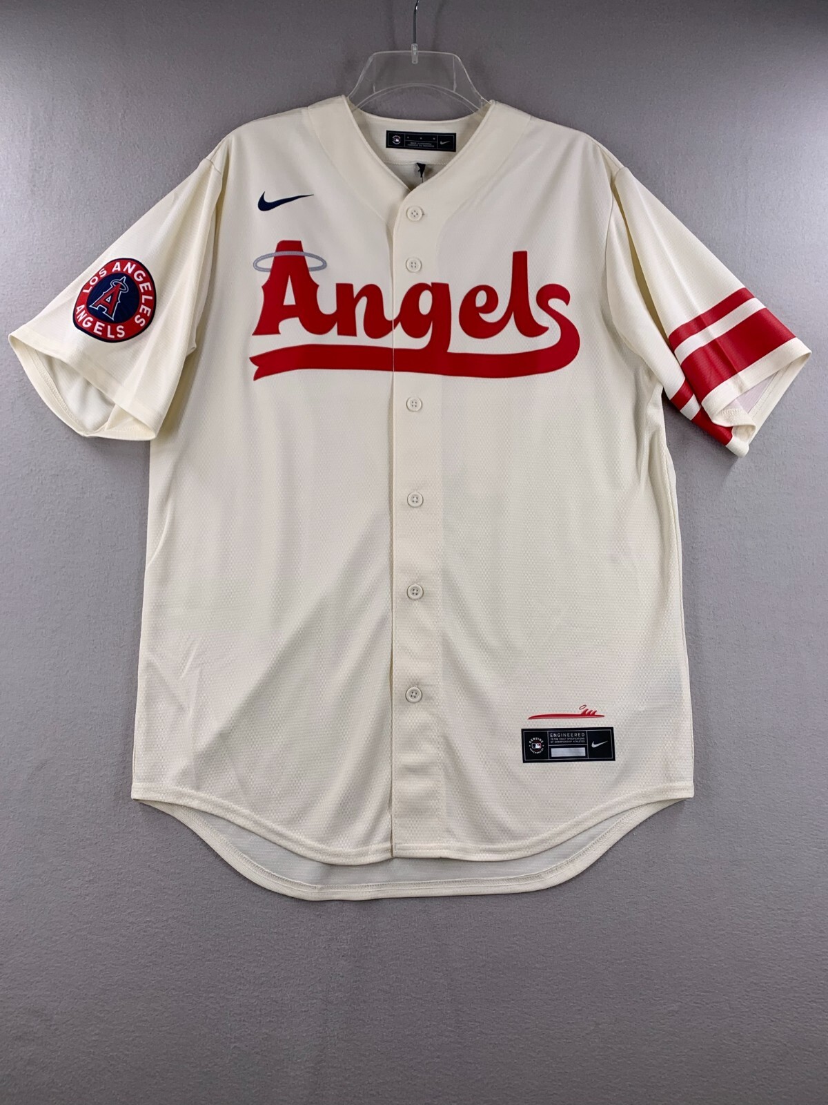 100% Authentic Shohei Ohtani Nike LA Angels City Connect Cream