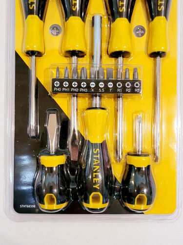 STANLEY NEW CONTROL-GRIP 17 PIECE SCREWDRIVER SET--STHT66598 - Picture 3 of 6