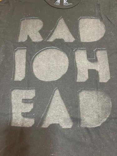 Radiohead WASTE Clothing Band Tee T Shirt Black Unisex Size L Short Sleeves Tour - Picture 2 of 4