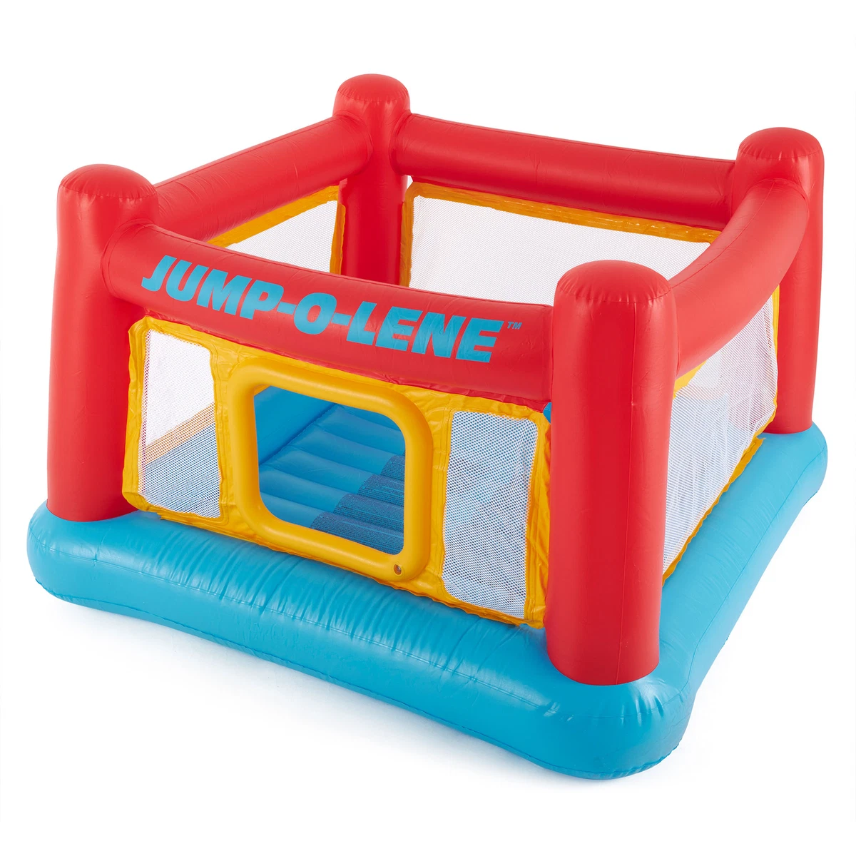 Intex Inflatable Jump O Lene Trampoline Bounce House with Crawl