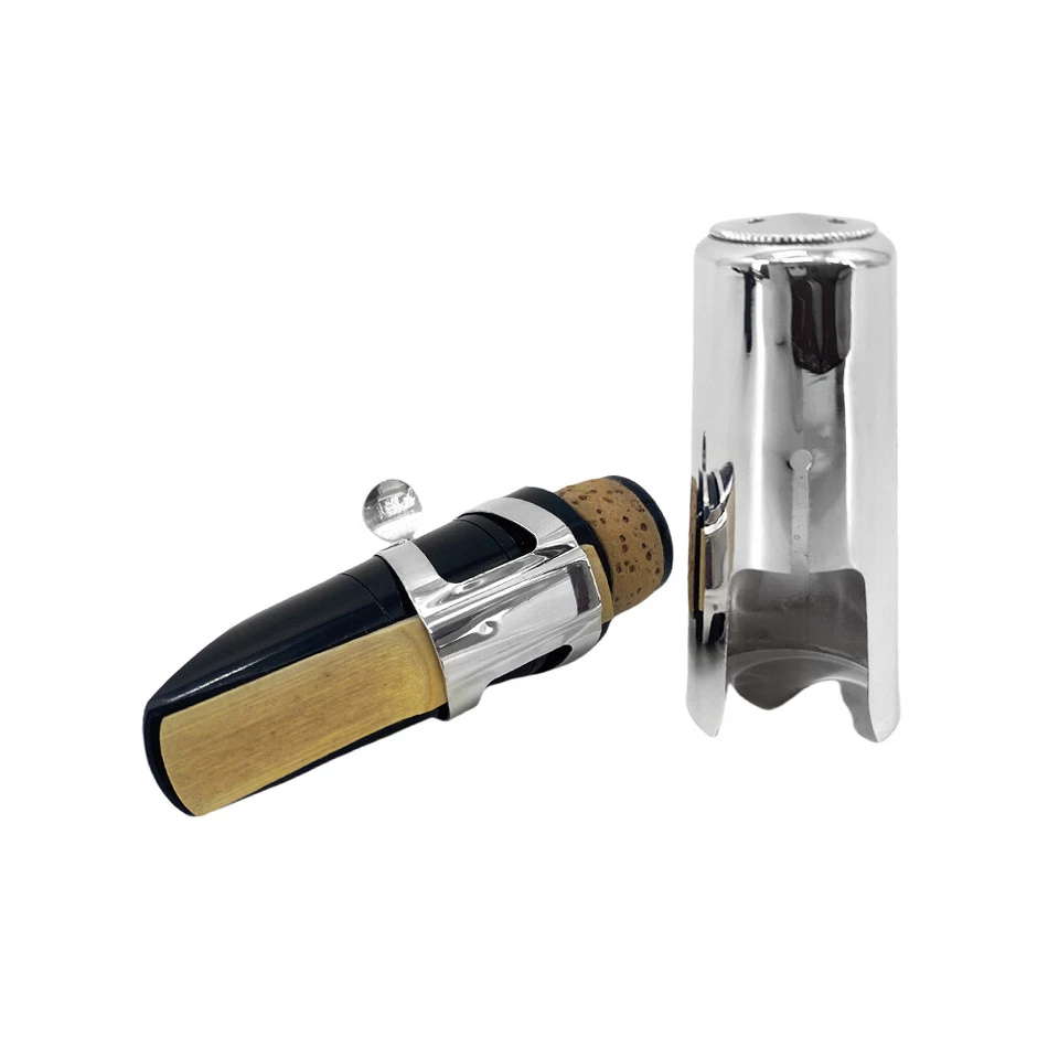 Clarinete Profesional Llave Eb Clarinete Ébano Niquelado Estuche Libre Principiante Foto 4 de 4