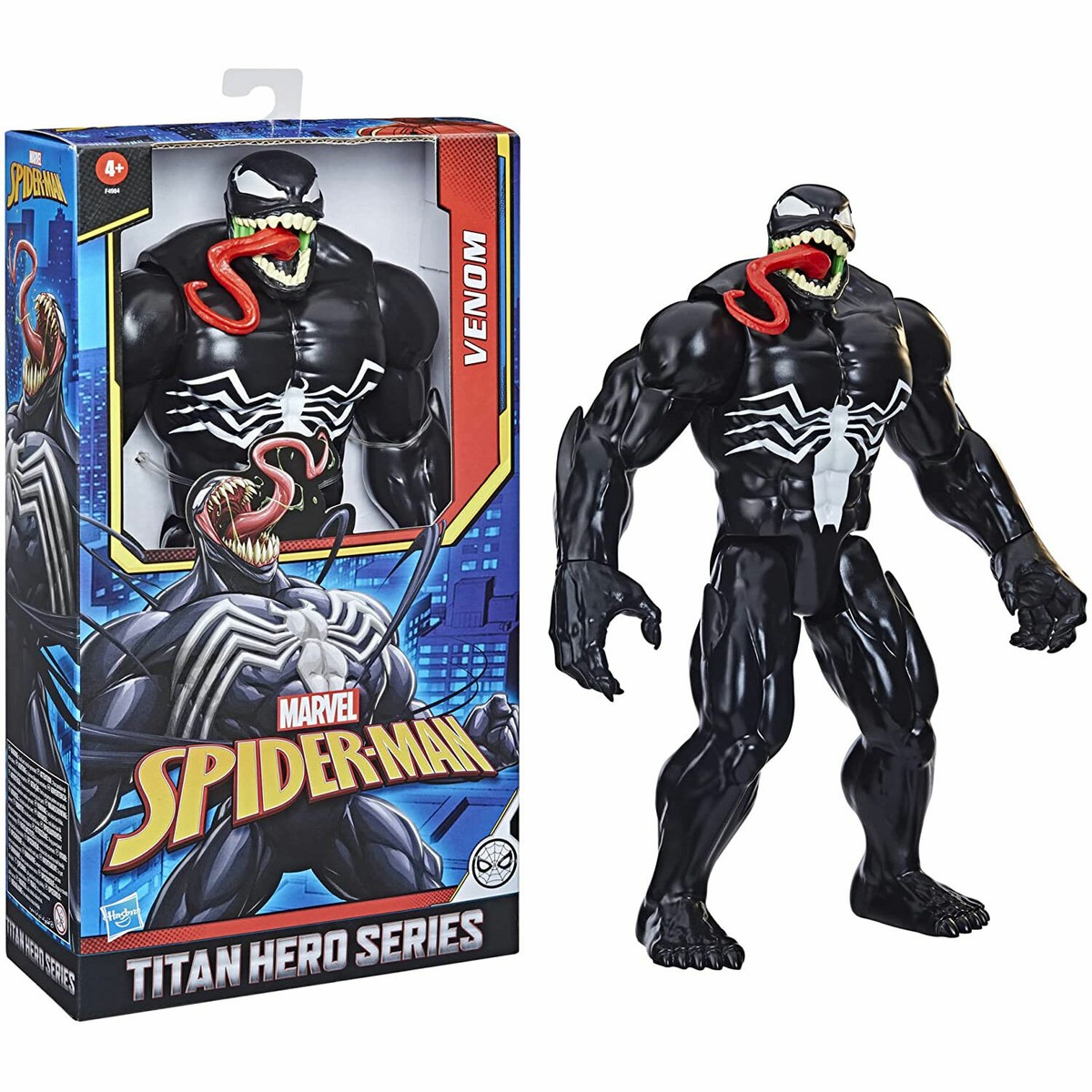 New Marvel Spider-Man Titan Hero Deluxe Venom Figure 12-inch