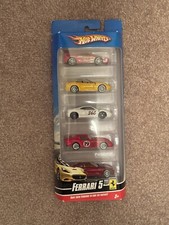 Hot Wheels 2009 5-pack Ferrari 5 California, 250 GTO, 612 Scaglietti, 355, 360