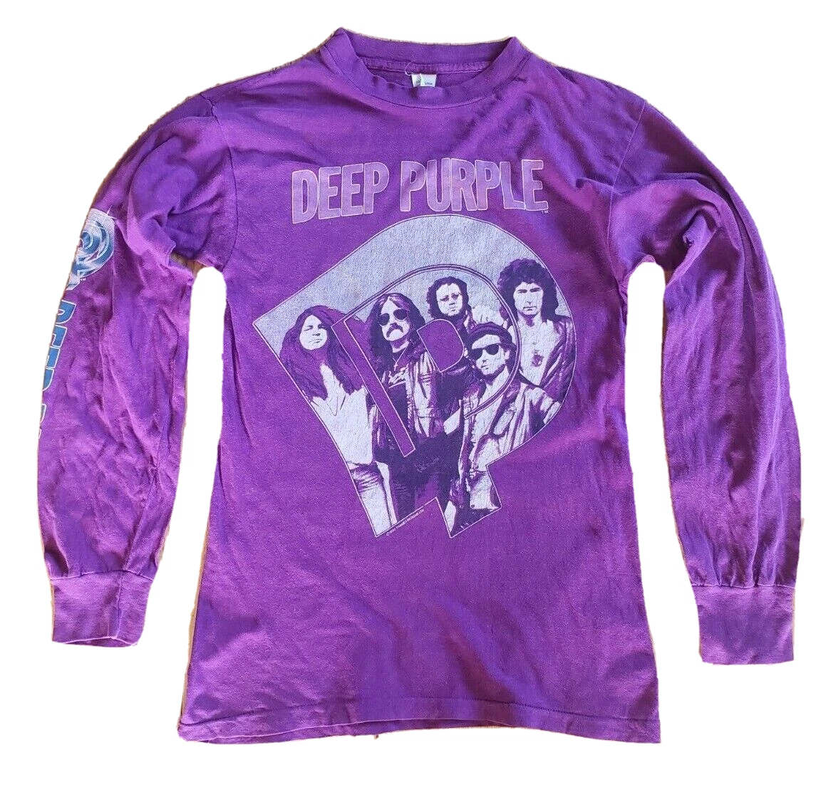 Long Sleeve Purple 1980s Vintage T-Shirts for Men for sale | eBay