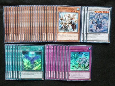 Yu-Gi-Oh 43 Karten Trishula, Drache der Eisbarriere Deck ''spielbereit''