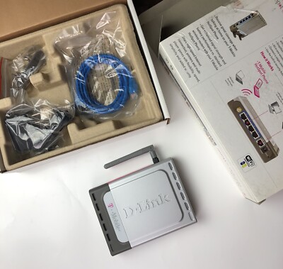 D-Link TM-G5240 54Mbps 802.11g Wireless LAN 4-Port Router T-Mobile Hotspot
